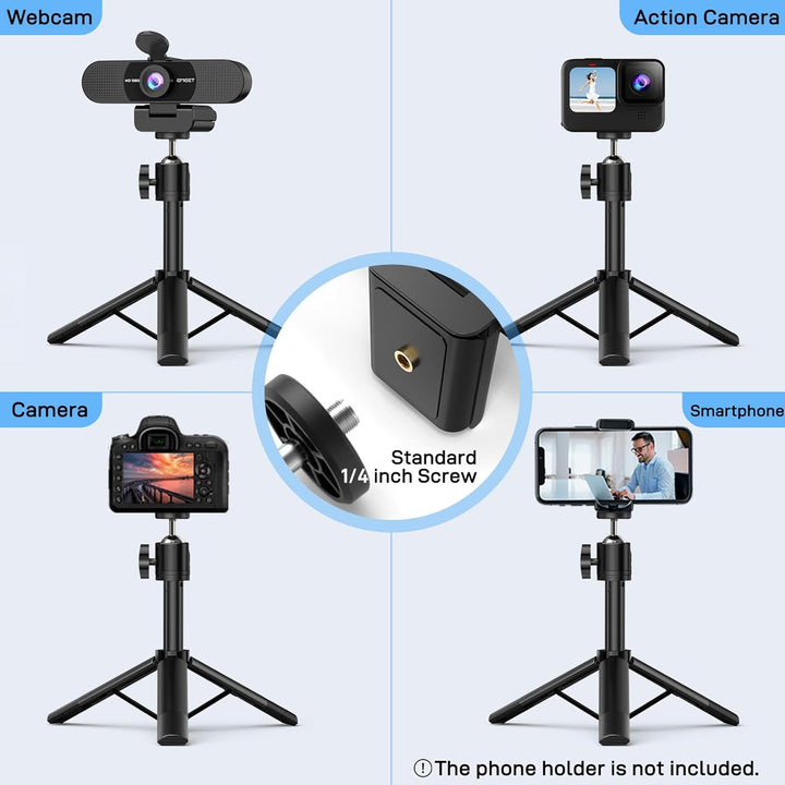 Cámara web EMEET C960 con trípode, cámara web 1080P con micrófono,...