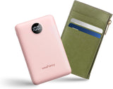 WeeFancy Cargador portátil pequeño de 10000 mAh, mini banco de ener...