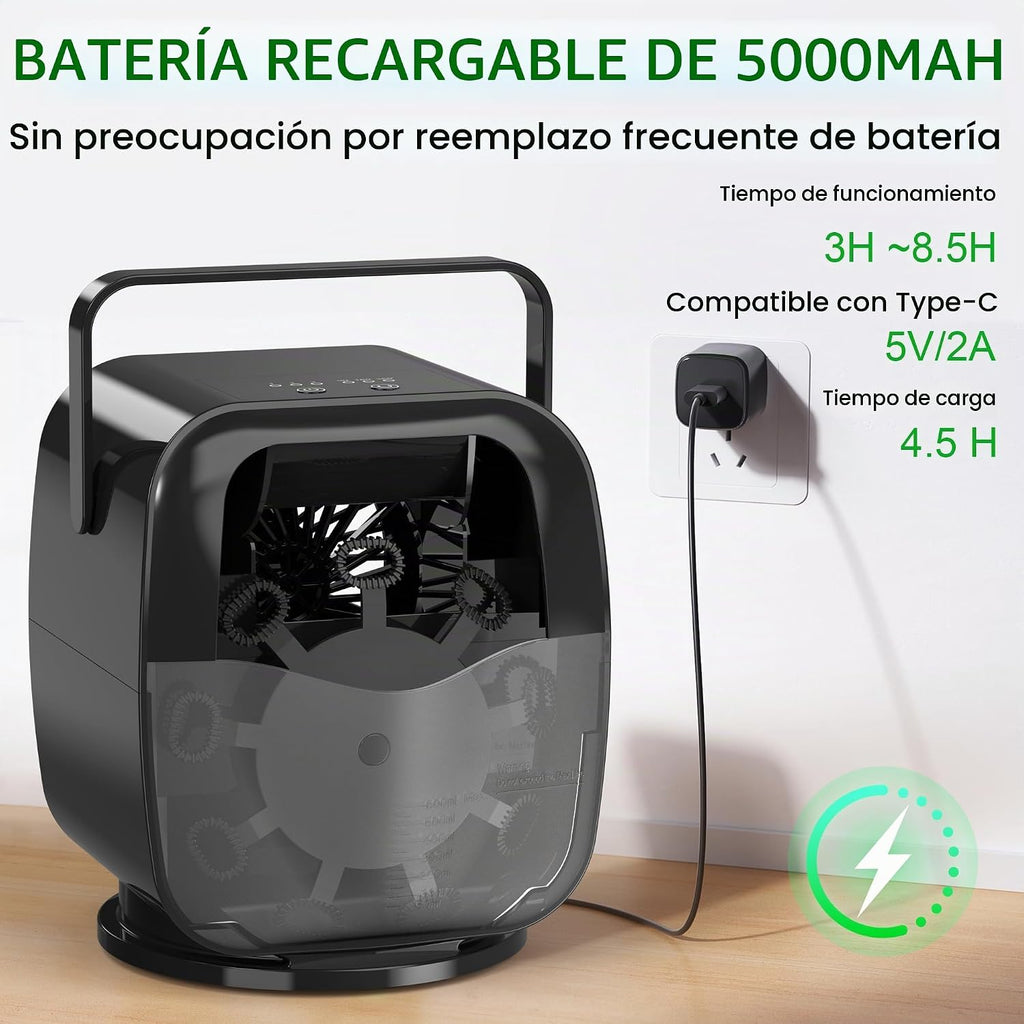 Máquina recargable de la burbuja 5,000mAh, soplador automático de la