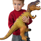 Gzsbaby Juguetes de dinosaurios grandes para niños pequeños, figuras de dinosaurio de tiranosaurio Rex de 28 pulgadas, juguetes de dinosaurio realistas jumbo para niños y niñas, regalo para niños de 1, 2, 3, 4, 5, 6, 7, 8 años (verde)