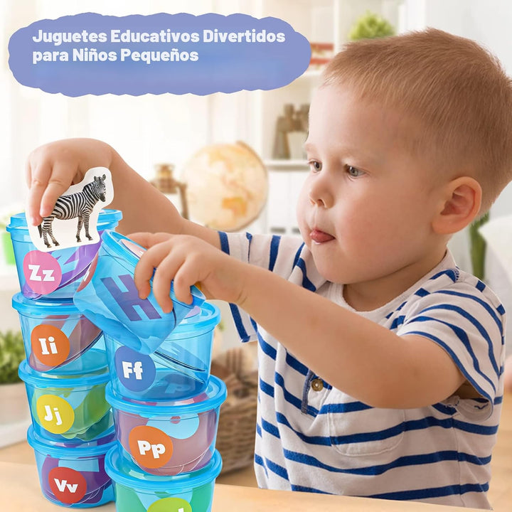 Joyreal - Juguetes de aprendizaje del alfabeto para niños pequeños...