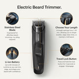 MANSCAPED® The Beard Hedger® PLUS, recortadora de barba y bigote aj...