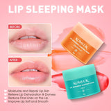 Paquete de 24 máscaras de labios para dormir, máscara de labios a g...