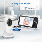 VTech VM350 Monitor de video con batería admite modo de video de 12, 2,8 pulgadas