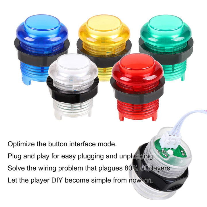 EG Starts 4 Player Classic DIY Arcade Joystick Kit Parts