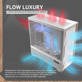 Antec Flux Pro Blanco, 6 ventiladores PWM incluidos, panel frontal...