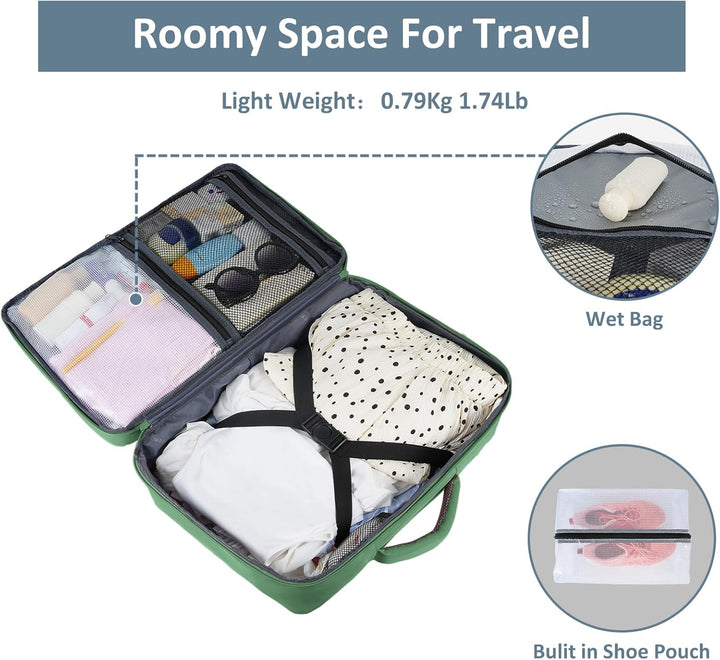Mochila de viaje de Taygeer para hombres y mujeres, mochila de mano...