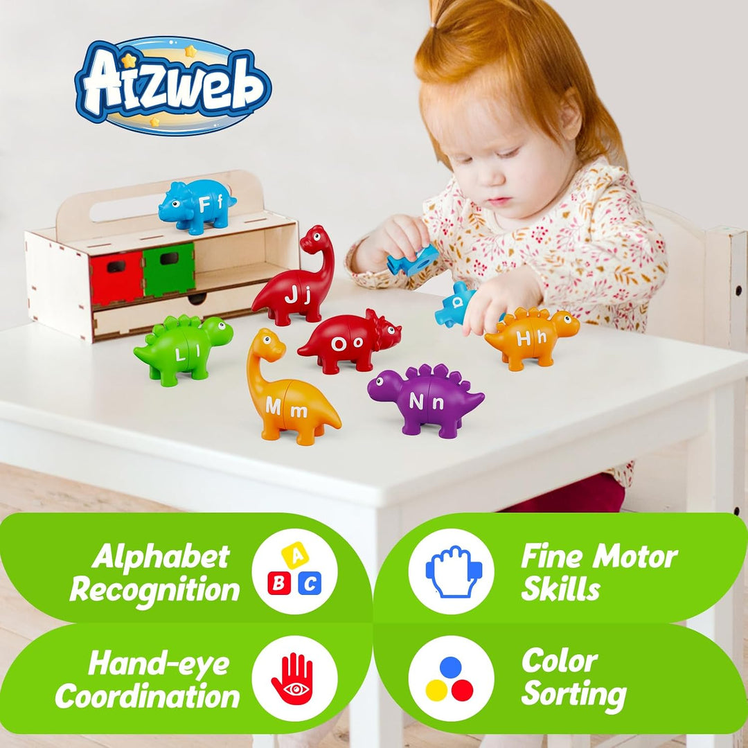 Aizweb Juguetes de aprendizaje del alfabeto, juego de letras a jueg...