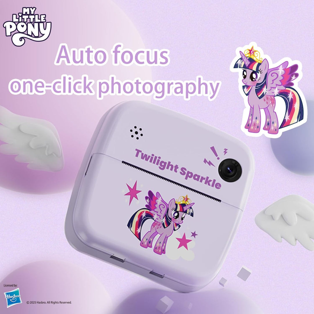 My Little Pony Rainbow Series - Cámara de impresión para niños, jug...