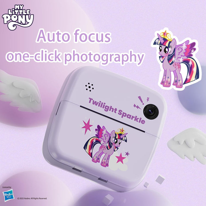 My Little Pony Rainbow Series - Cámara de impresión para niños, jug...