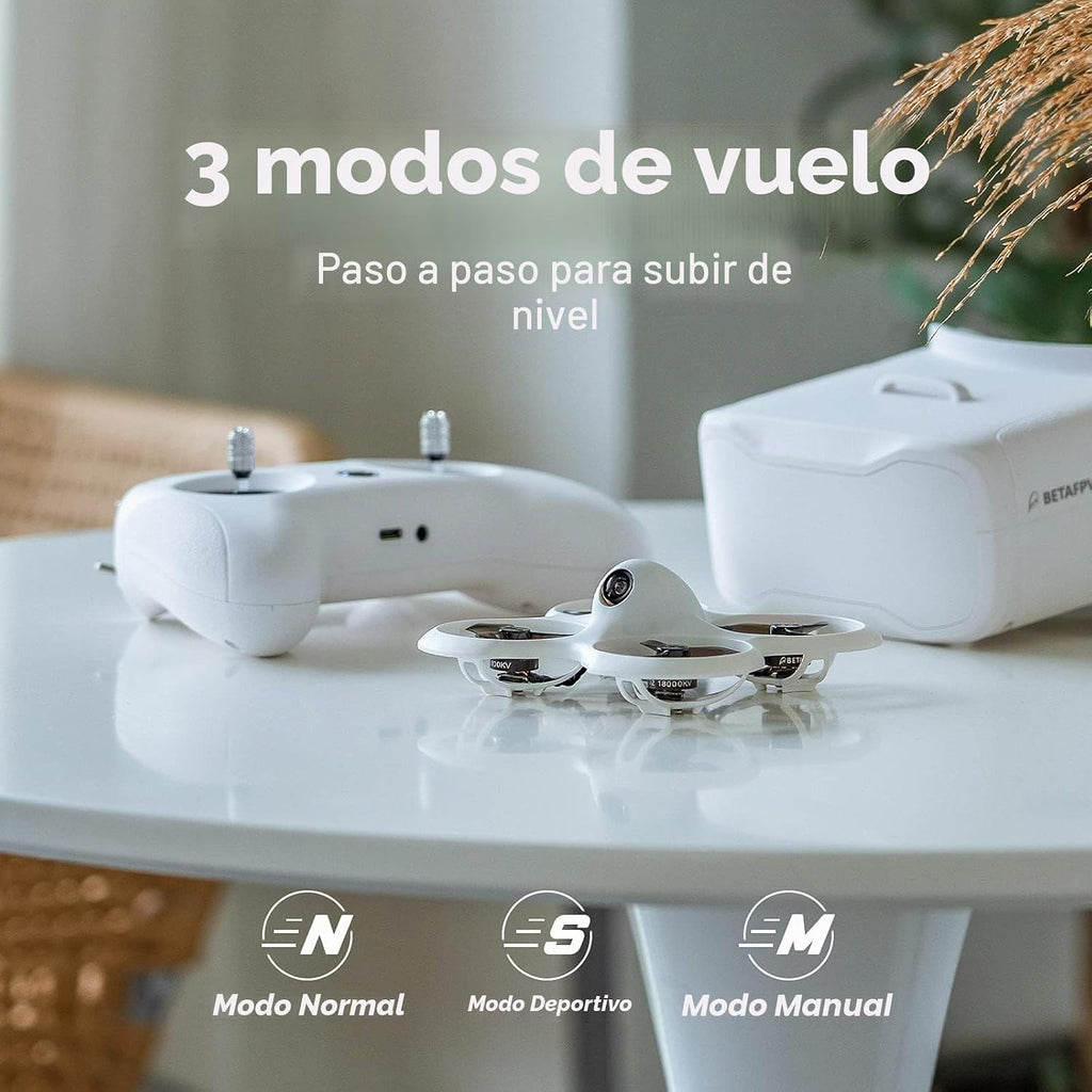 BETAFPV Cetus Pro FPV Kit, LiteRadio 2 SE Transmitter, VR02 FPV Goggles