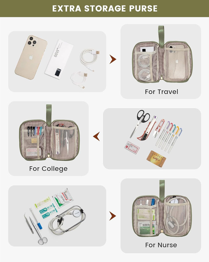 LOVEVOOK Mochila para laptop para mujeres, mochila de trabajo conve...