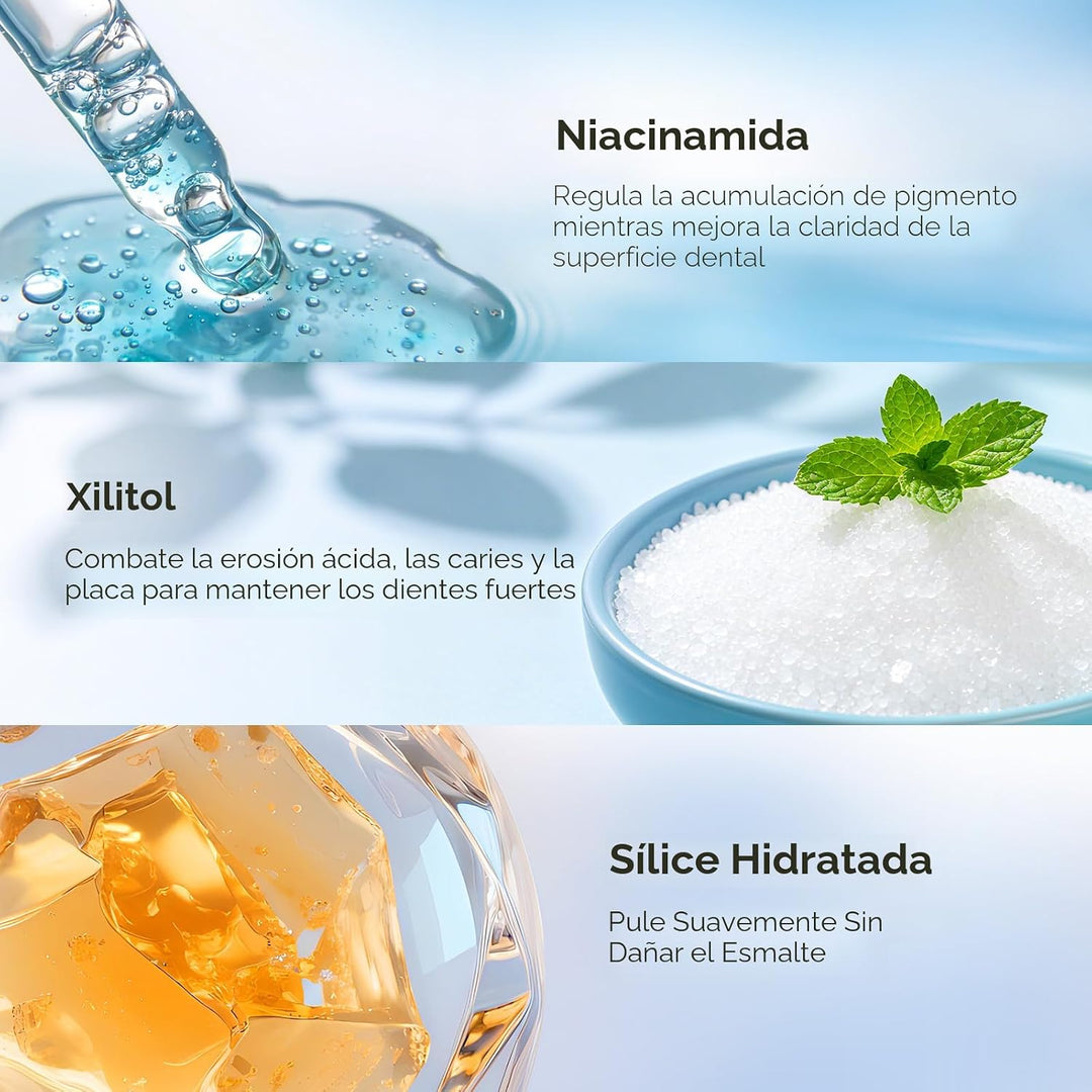 BodyAccel Pasta de dientes blanqueadora con Niacinamida \u2013 Past...