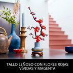 LEGO Botanicals 10369 - Juego de construcción de flor de ciruelo para adultos, flor artificial para centro de mesa, sala de estar, decoración del hogar, a partir de 18 años, kits de manualidades, regalo para cumpleaños, 10369