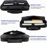 Taygeer - Bolsa para laptop de 17 pulgadas, maletín para computador...