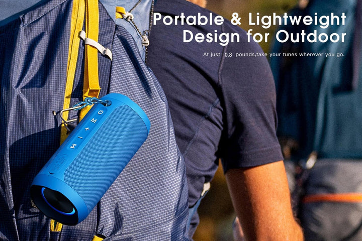 EDUPLINK - Bocina Bluetooth IPX7 impermeable, altavoz inalámbrico c...
