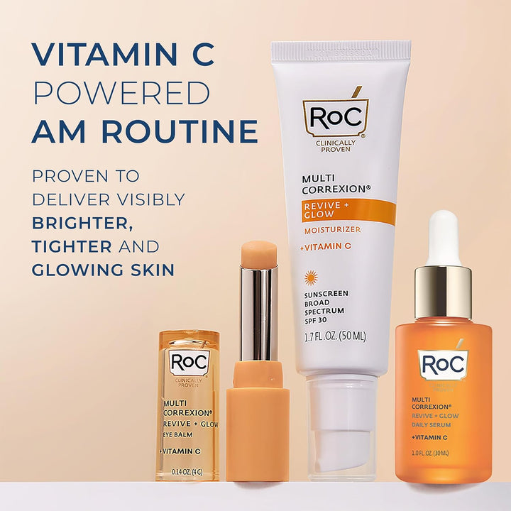 RoC Multi Correxion Revive + Glow Vitamin C Rutina de cuidado de la...