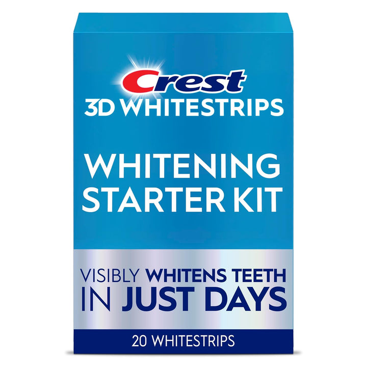 Crest Kit de iniciación de blanqueamiento 3D Whitestrips - Kit de b...