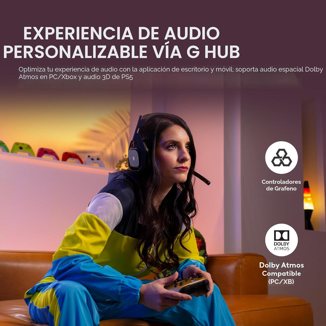 Logitech G Astro A50 Multi-Platform Wireless Gaming Headset + Base...