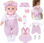 BDDOLL Juego de muñecas de bebé de 12 pulgadas con ropa