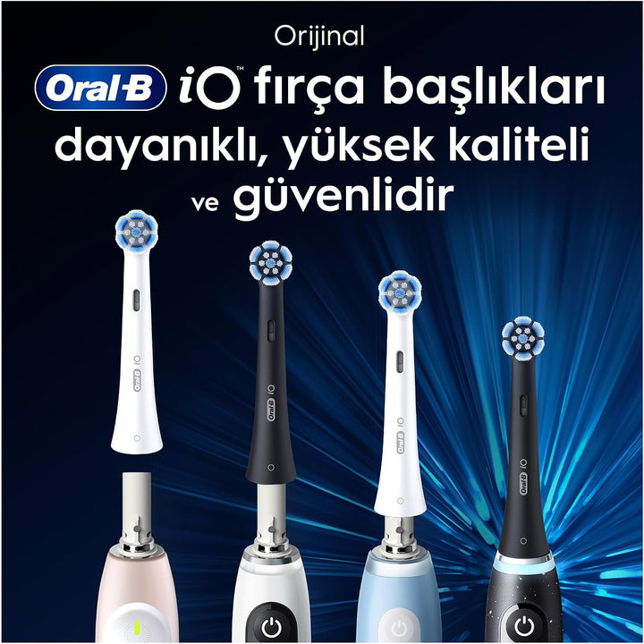 Oral-B Ultimate Clean - Juego de cepillos genuinos negros de repues...