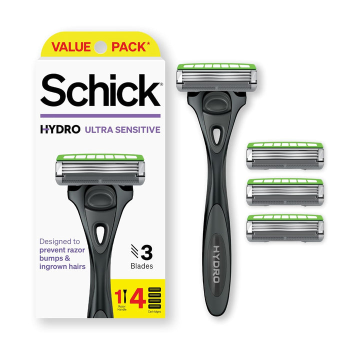 Schick Hydro Sensitive - Recambios para maquinilla de afeitar 12 un...