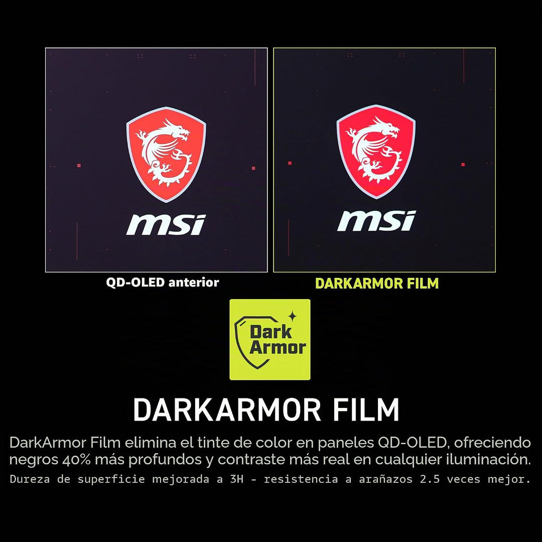 msi MAG 341CQP QD-OLED X28 34 pulgadas UWQHD Tándem QD-OLED Monitor...