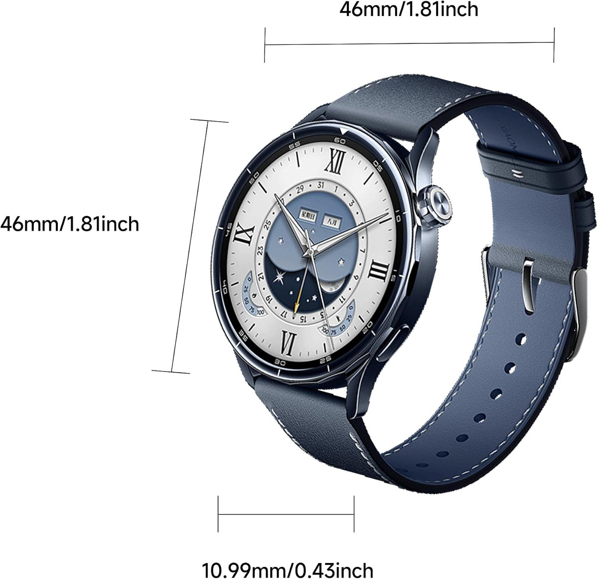 XIAOMI Reloj S5 1.811 in Reloj Inteligente Presión Arterial Frecuencia