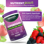 Greens+ Advanced Multi Wild Berry Superfood Powder | 9.4 oz, Wildberry