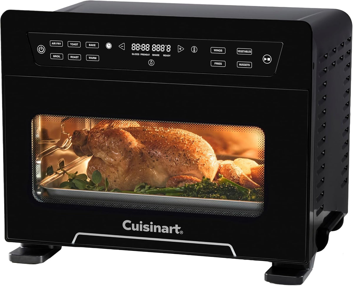 Cuisinart Horno tostador digital con freidora de aire, tamaño familiar 10