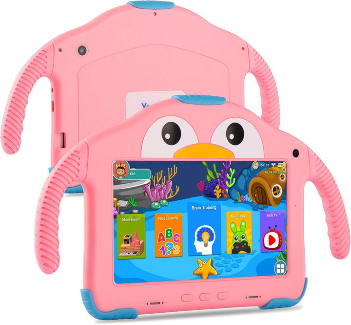 Tableta para niños de 7 pulgadas para niños de 3 a 7 y 32 GB con fu...