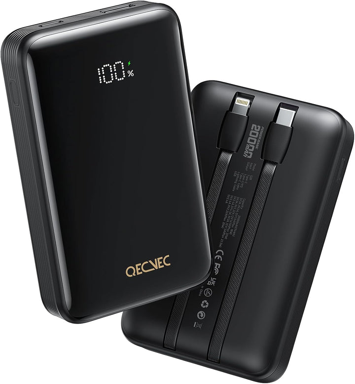 Cargador portátil de 20000 mAh, banco de energía de 22.5 W, carga r...
