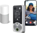 Lockly Vision Zeno Smart Lock con cámara de timbre de video / llave de casa