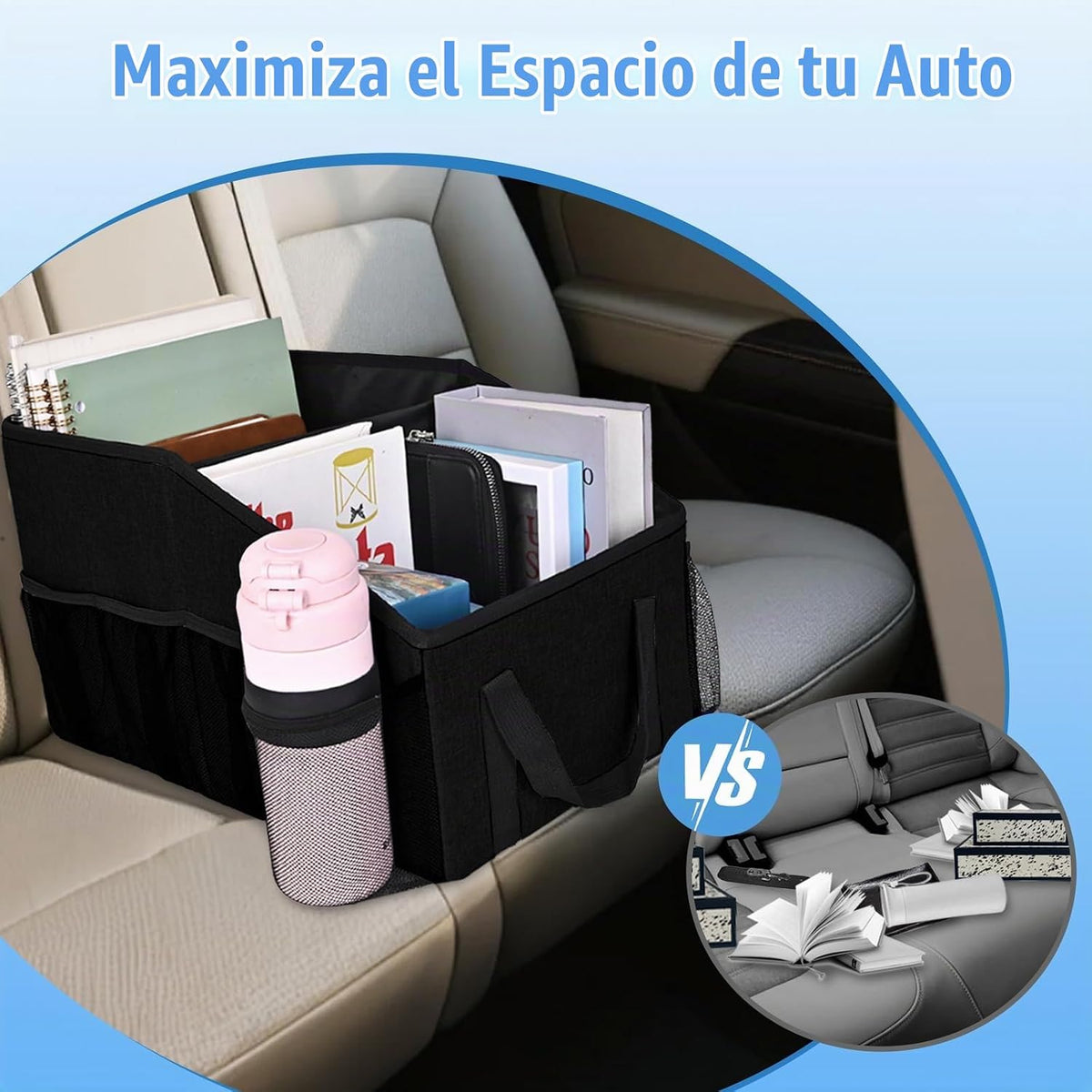 Smof Organizador de coche - Organizador de asiento de coche para asiento