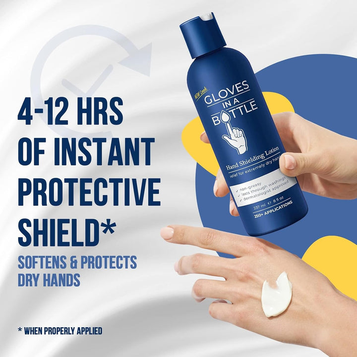 Loción protectora Gloves In A Bottle de 4 paquetes \u2013 Ideal par...