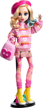 Muñeca y accesorios de Monster High Wednesday, coleccionable Enid