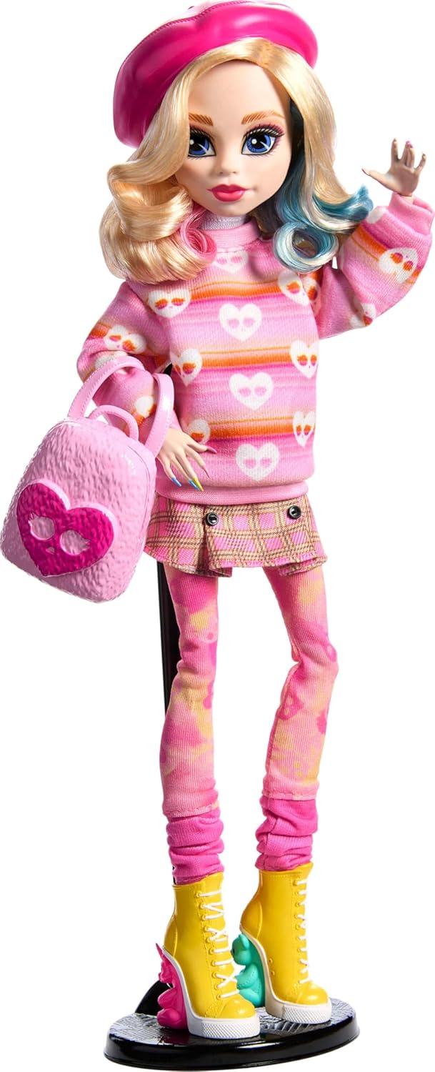 Muñeca y accesorios de Monster High Wednesday, coleccionable Enid S...