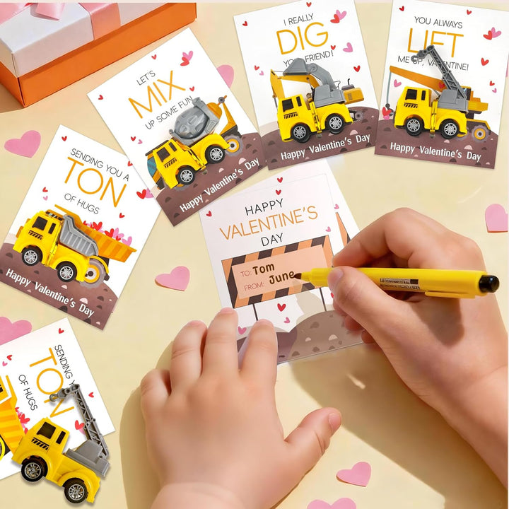 Tarjetas del día de San Valentín para el aula de los niños