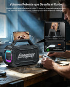 Energizer Altavoces Bluetooth al aire libre, altavoz inalámbrico portátil