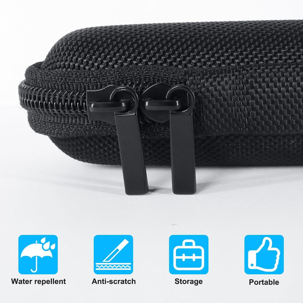 Clicker de presentación con estuche, presentador inalámbrico remoto Powerpoint Clicker, con bolsa de almacenamiento protectora