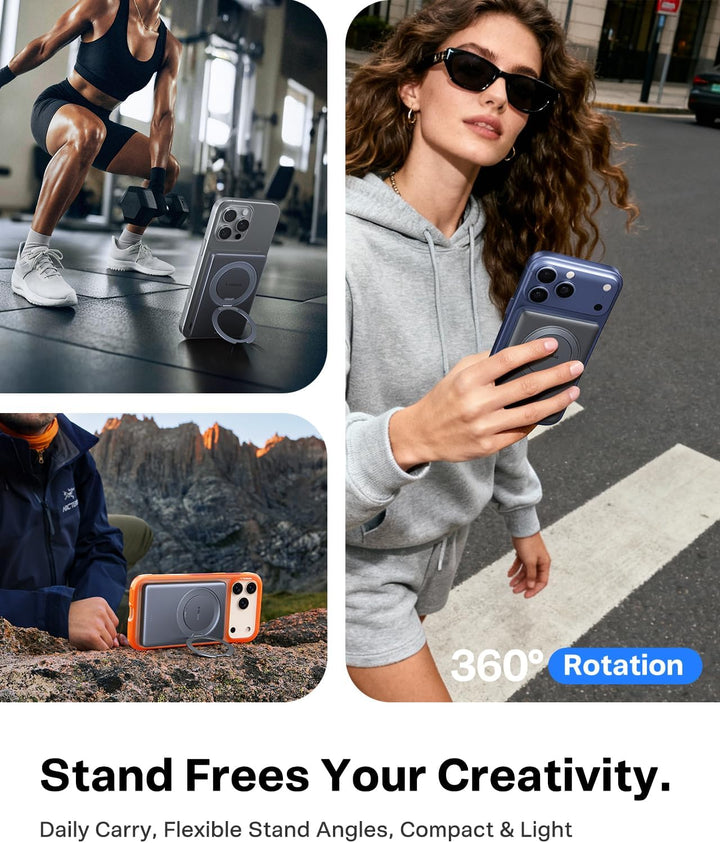 TORRAS Ostand MiniMag Power Bank, 5,000mAh Batería Externa Magnétic...