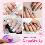SUNUV Lámpara de uñas LED UV, secador de uñas para esmalte de gel,...