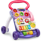 VTech Sit-To-Stand: andador de aprendizaje (embalaje sin frustración), color lavanda