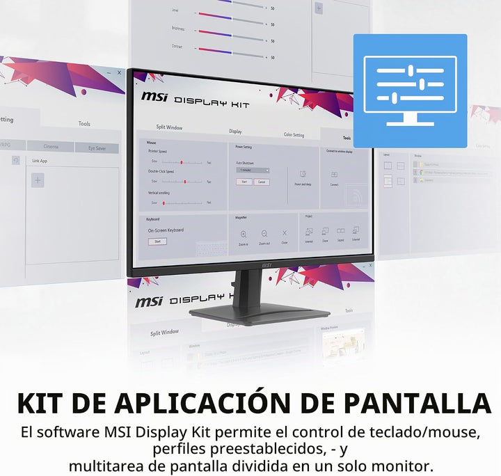 msi PRO MP251 E14L - Monitor de oficina para computadora IPS 1920 x...