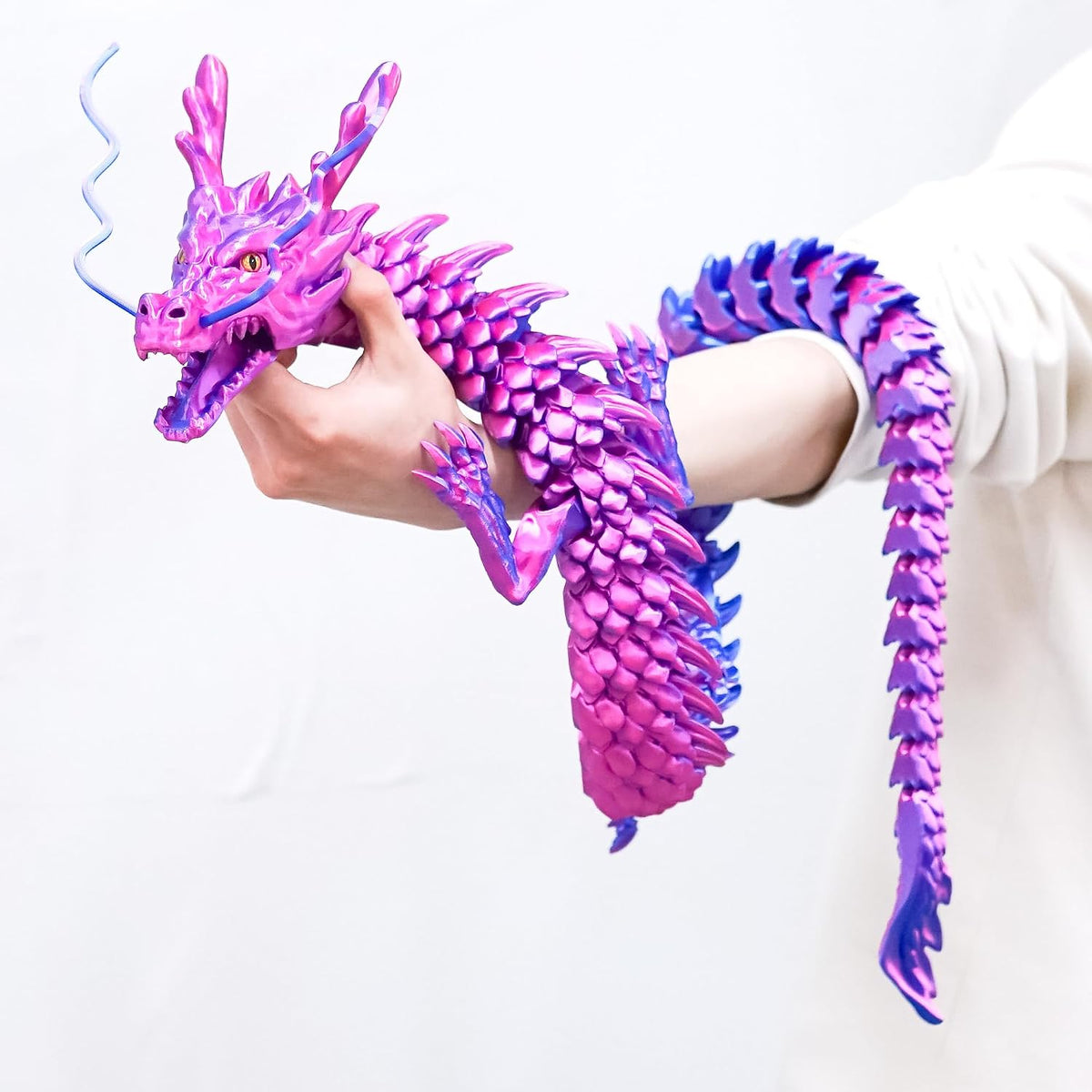 Modelos de dragón impresos en 3D súper grandes de 47.3 pulgadas, 47.2 in-RB