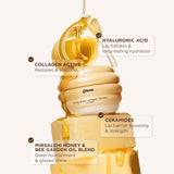 Gisou Honey Glaze - Máscara de labios con terapia de colágeno, hidr...