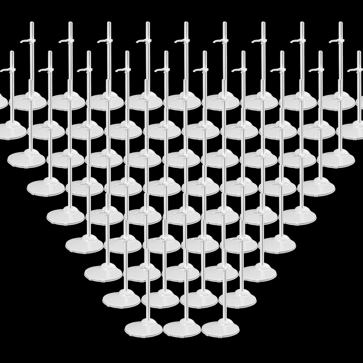 100 soportes acrílicos para muñecas, soporte para figuras de acción