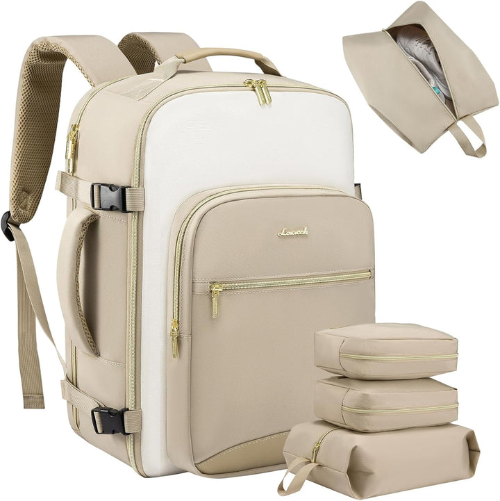 LOVEVOOK Mochila de viaje para llevar en cabina