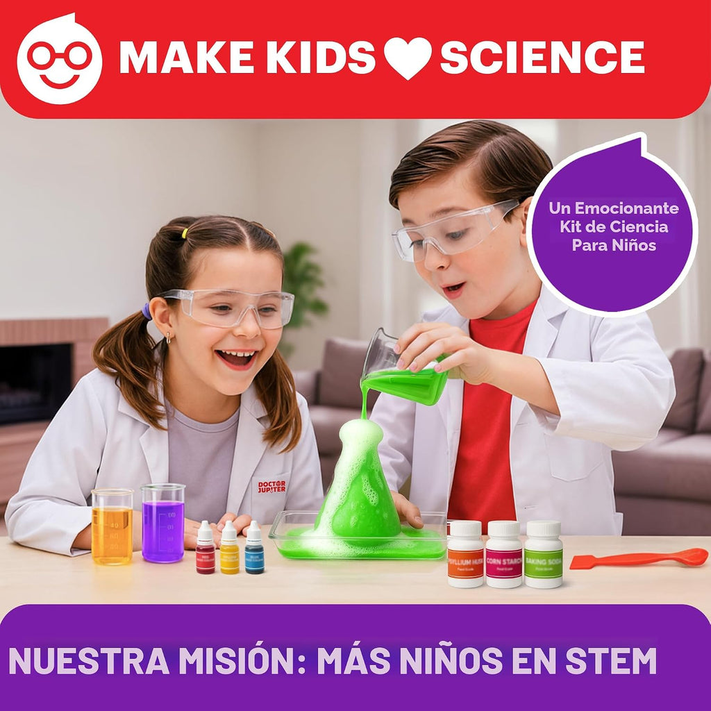 Doctor Jupiter Mi primer kit de experimentos científicos para niños a