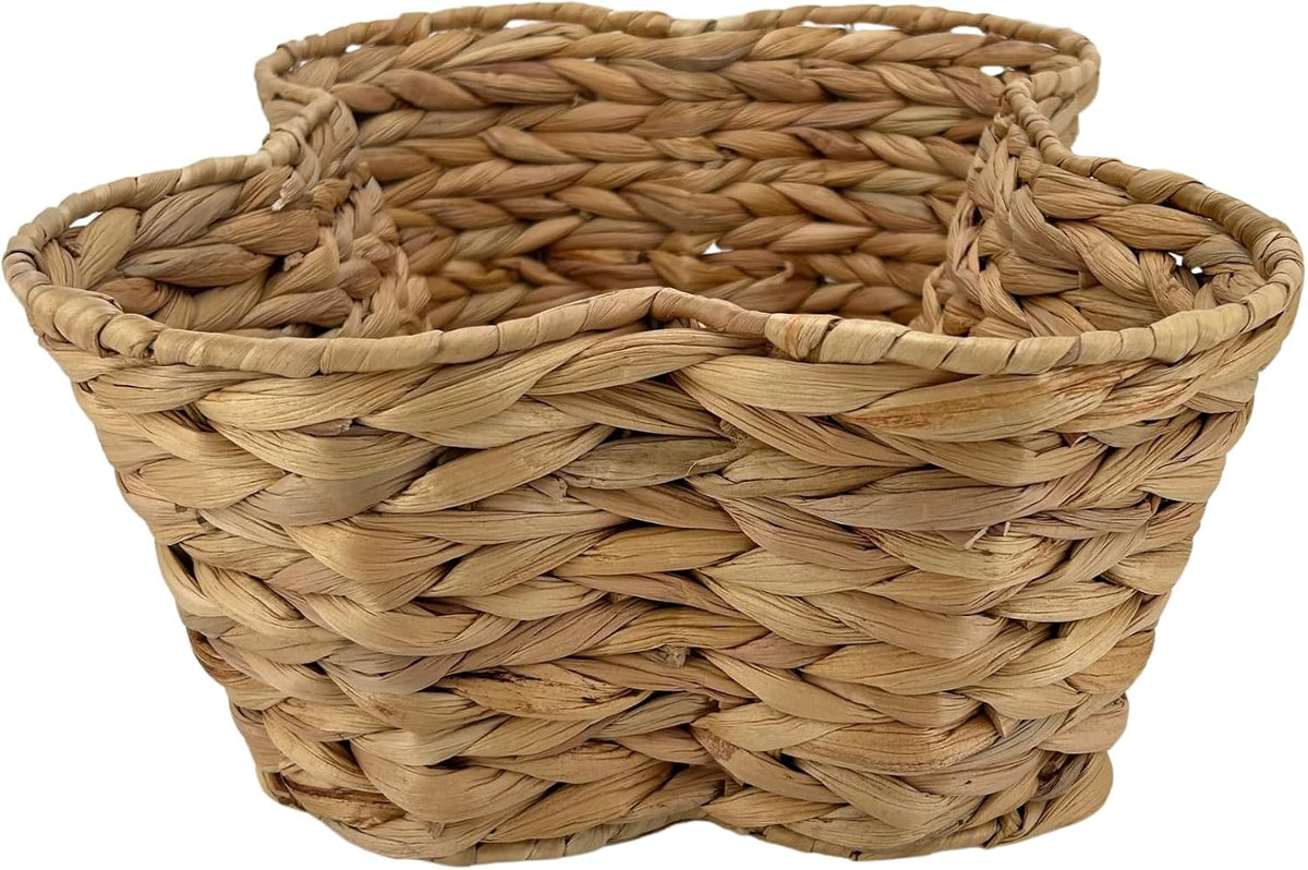 Cesta de juguetes para perros, cubo de juguete con forma de hueso